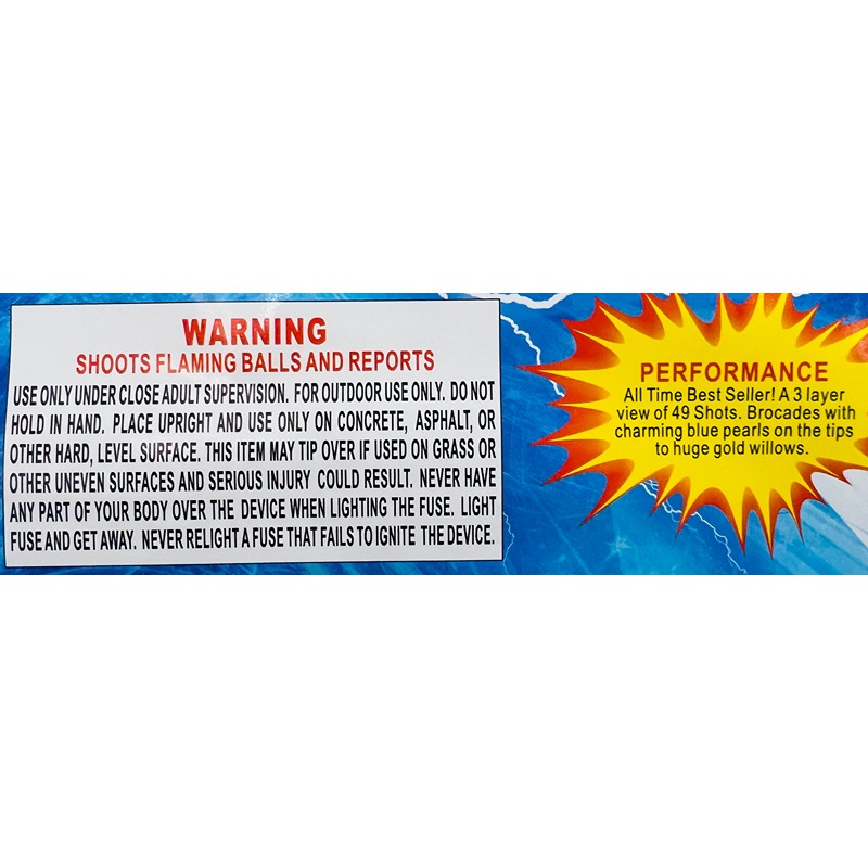 state of shock 49 shots cake fan 500grams