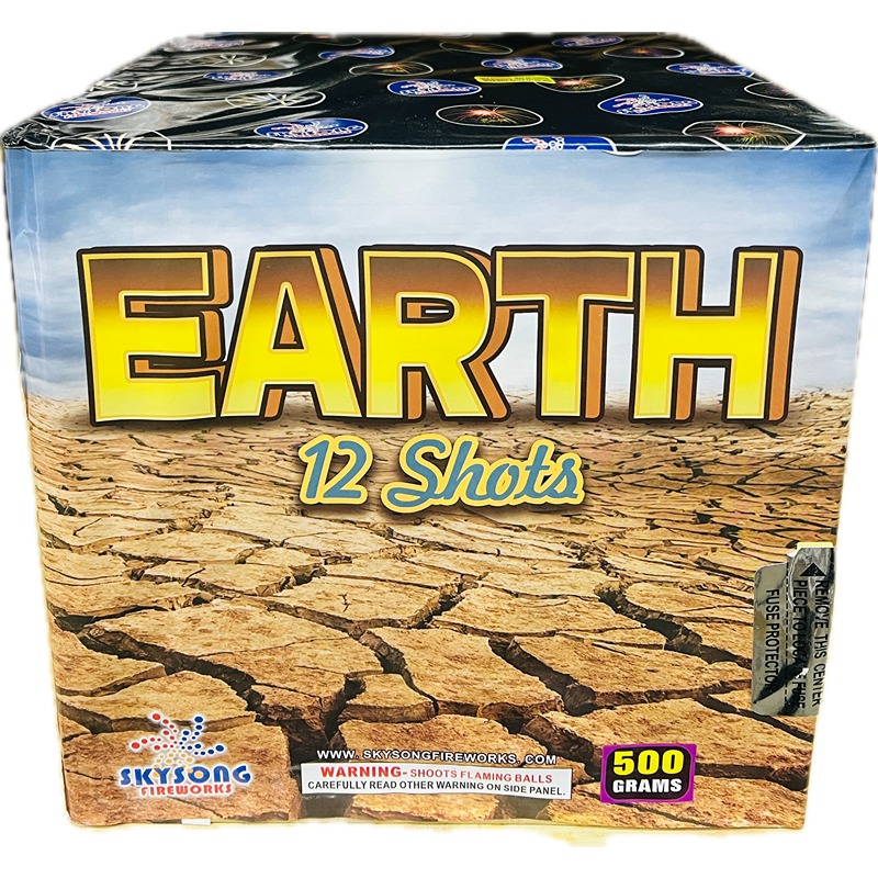 earth 12 shots cake