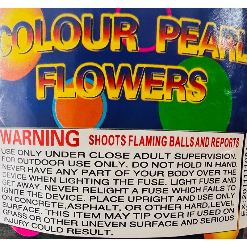 colour pearl flowers 96 shots 1x1