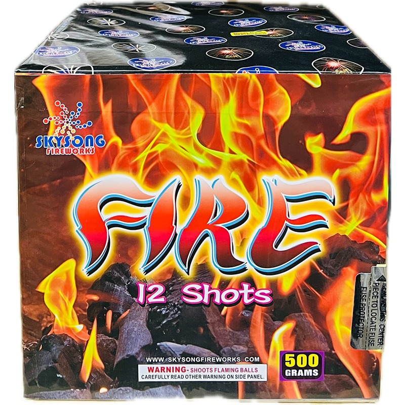 fire 12 shots cake