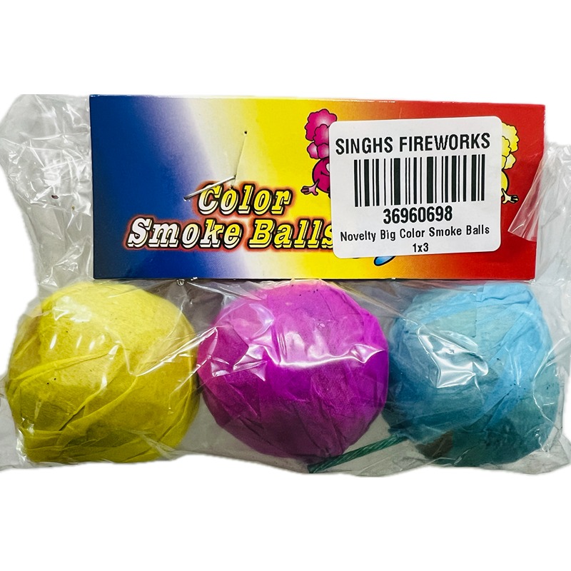 big color smoke ball 2x3