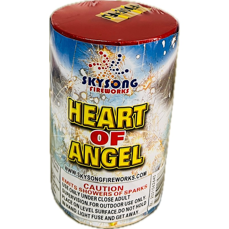 fountain heart of angel devil 5 inch each