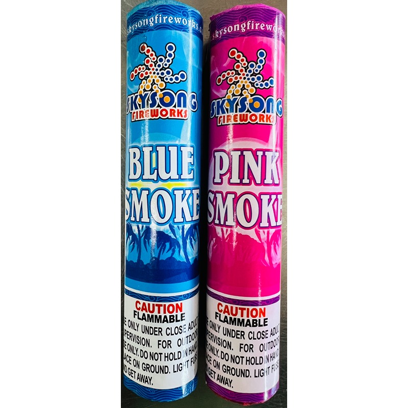 pink or blue smoke 30pcs
