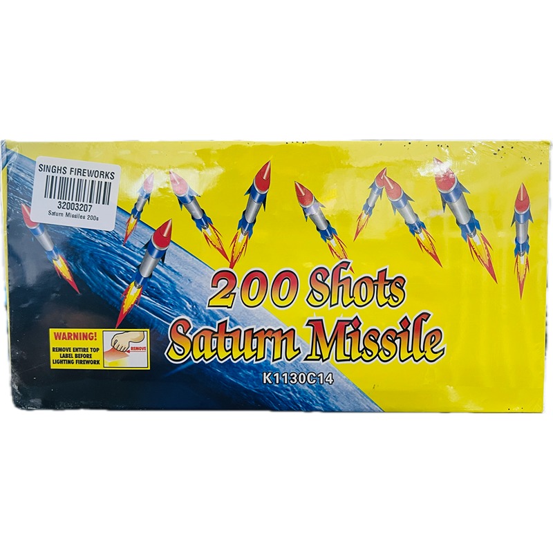Display Shell Rockets To642 Saturn Missile (200s) | Singh's Fireworks