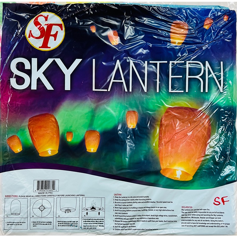 sky lanterns