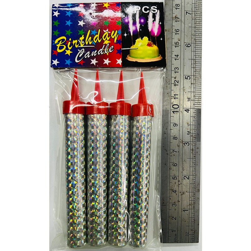 10cm 30seconds birthday candles 30x4pcs