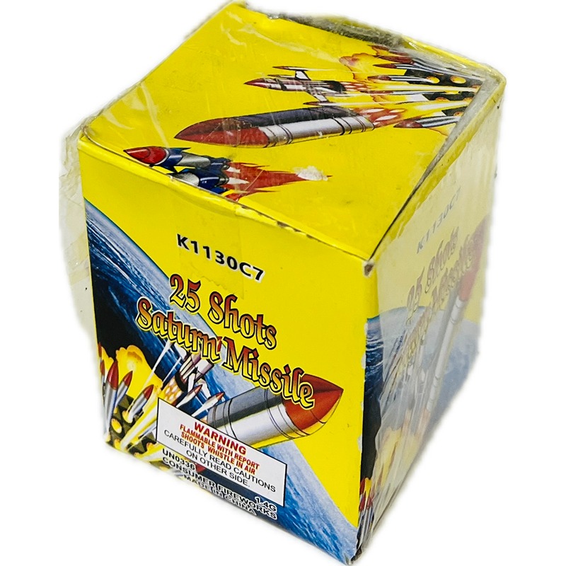 Display Shell Rockets To642 Saturn Missile (25s, 1x4) | Singh's Fireworks
