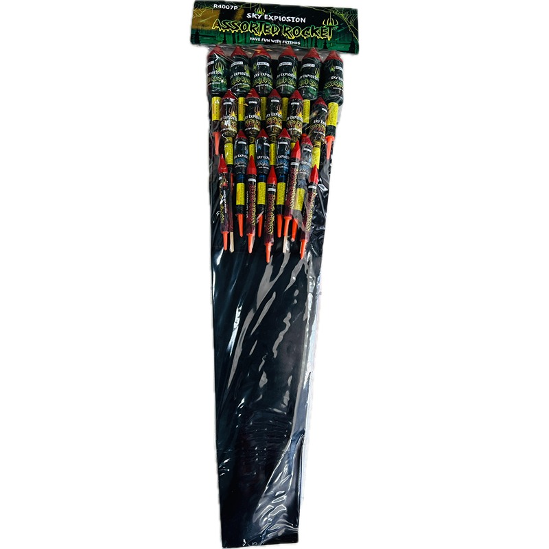 Display Shell Rockets To642 Sky Explosion Assorted Rockets | Singh's Fireworks
